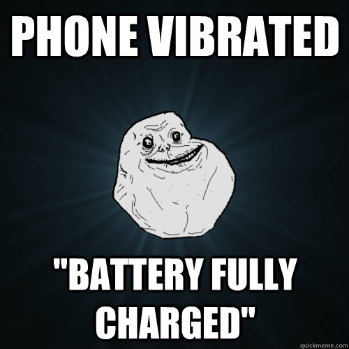 PHONE VIBRATED 