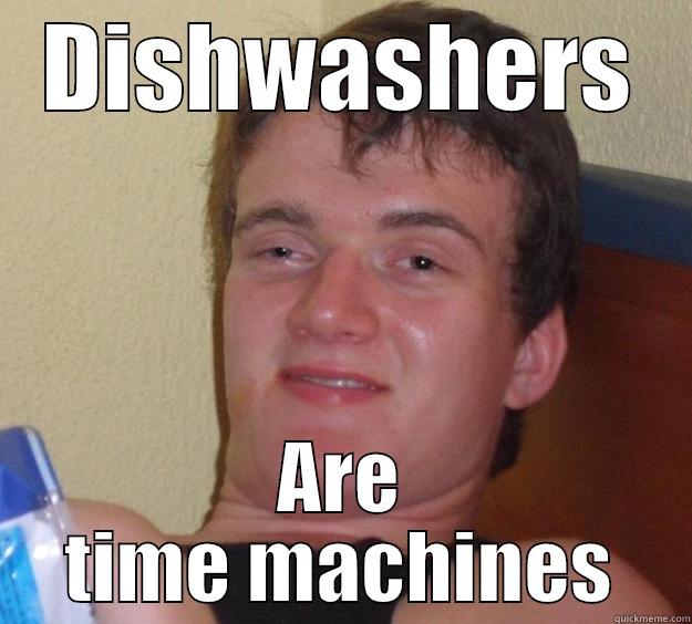 DISHWASHERS ARE TIME MACHINES 10 Guy