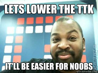 Lets lower the TTK It'll be easier for noobs - Lets lower the TTK It'll be easier for noobs  Derp