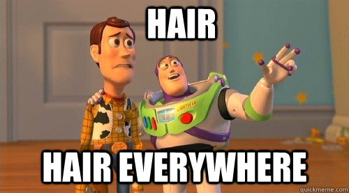Hair Hair Everywhere  Buzz Kill