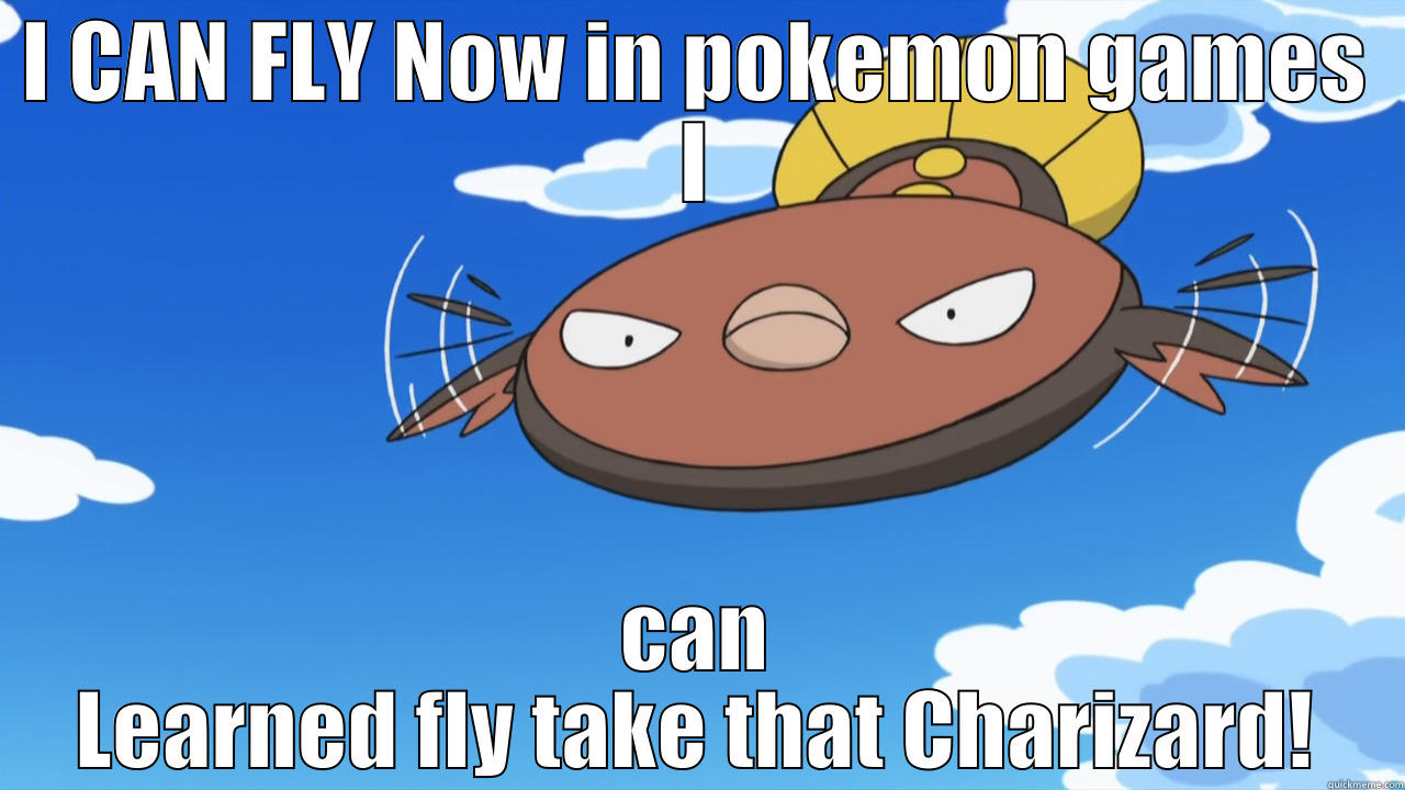 pokemon flyers - I CAN FLY NOW IN POKEMON GAMES I CAN LEARNED FLY TAKE THAT CHARIZARD! Misc