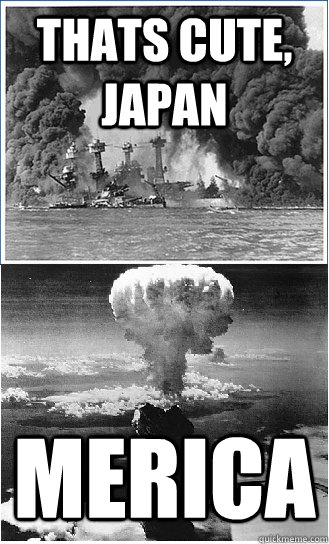 Thats cute, Japan Merica  