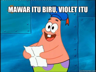 Mawar itu Biru, Violet itu Merah - Mawar itu Biru, Violet itu Merah  Patrick