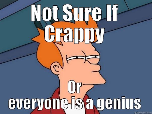 Science Olympiad - NOT SURE IF CRAPPY OR EVERYONE IS A GENIUS Futurama Fry