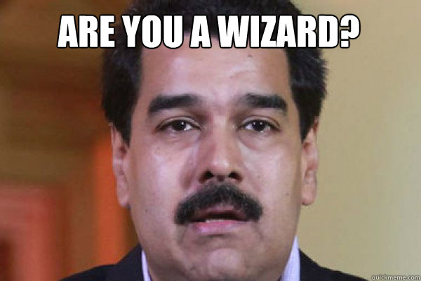 are you a wizard?   