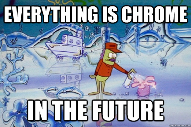 Everything is chrome In the future - Everything is chrome In the future  Misc
