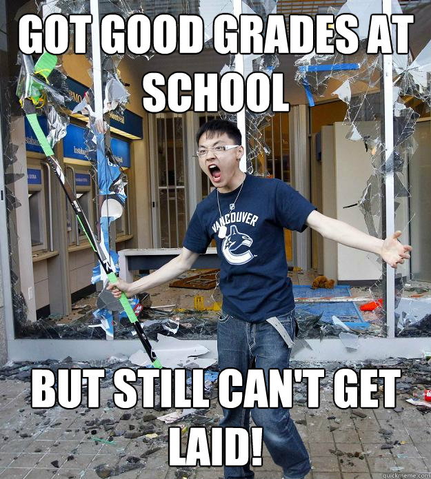 Got good grades at school But still can't get laid! - Got good grades at school But still can't get laid!  Misc