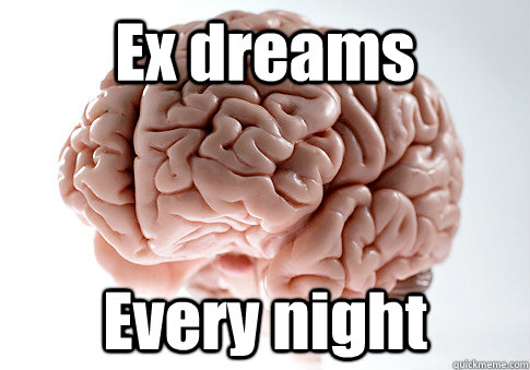 Ex dreams Every night   Scumbag Brain