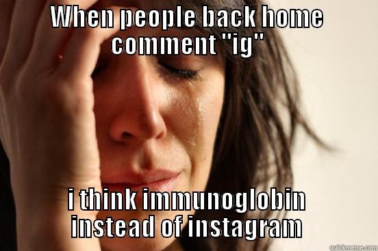 WHEN PEOPLE BACK HOME COMMENT 