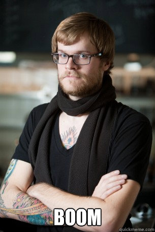  boom  Hipster Barista