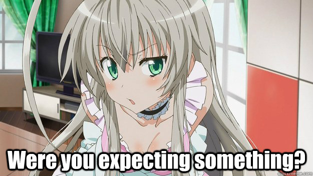 Were you expecting something?  NSFW Sike