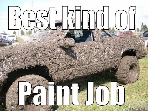 BEST KIND OF PAINT JOB Misc
