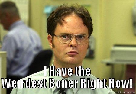  I HAVE THE WEIRDEST BONER RIGHT NOW! Schrute