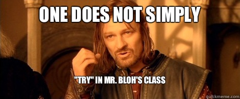 One does not simply 