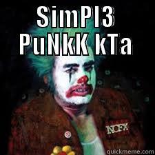 SIMPL3 PUNKK KTA  Misc