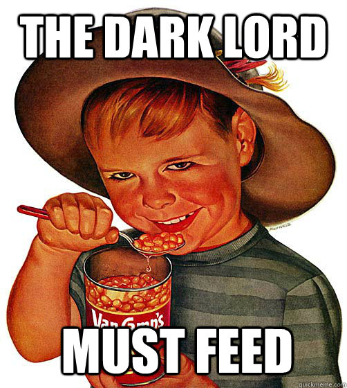 The Dark Lord Must feed - The Dark Lord Must feed  Satanic Sam
