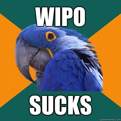wipo sucks  Paranoid Parrot