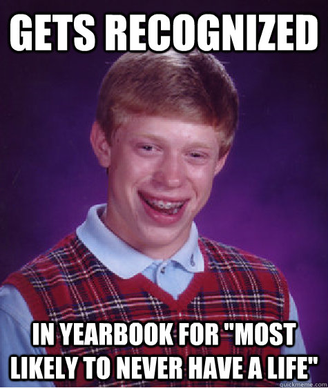 gets recognized  in yearbook for 