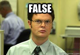 FALSE   Dwight False