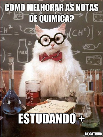Como melhorar as notas de quimica?

 estudando + BY GATINHO  Science Cat