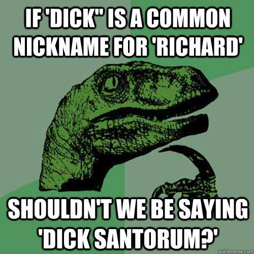 If 'Dick