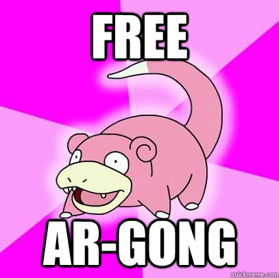 free Ar-gong  Slowpoke