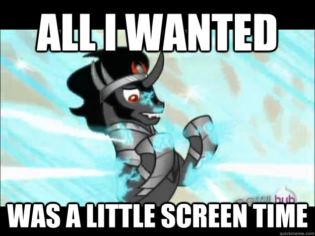 ALL i wanted was a little screen time - ALL i wanted was a little screen time  Misc