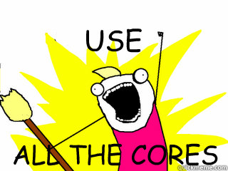 ALL THE CORES USE  All The Thigns