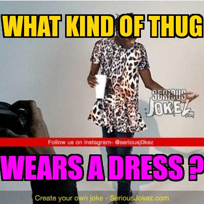 YOUNG THUG WEARING A LIL GIRLS DRESS WTF? -   Misc