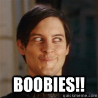  BOOBIES!!  Emo Peter Parker