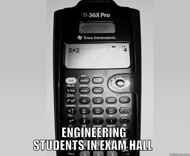  ENGINEERING STUDENTS IN EXAM HALL  Misc