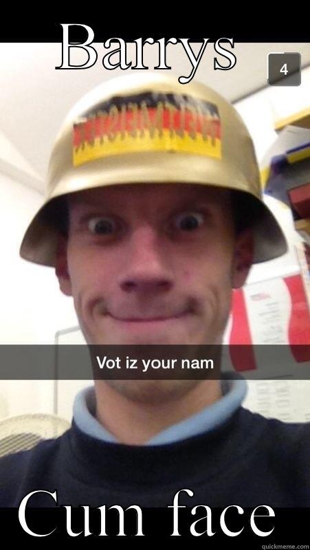 BARRYS CUM FACE Misc