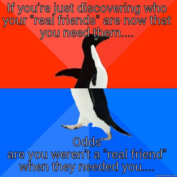 IF YOU'RE JUST DISCOVERING WHO YOUR 