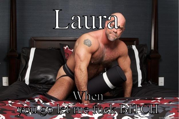 LAURA WHEN YOU GO LET ME FUCK BITCH Gorilla Man