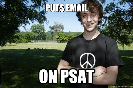 PUTS EMAIL ON PSAT  