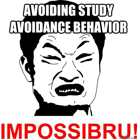 avoiding study avoidance behavior  - avoiding study avoidance behavior   Misc