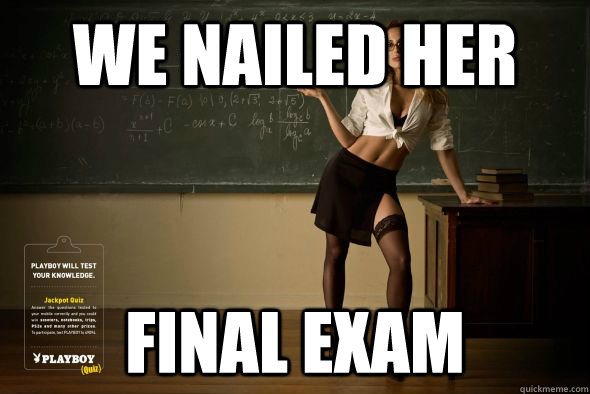 WE NAILED HER FINAL EXAM  Unintentional Sexual Teacher