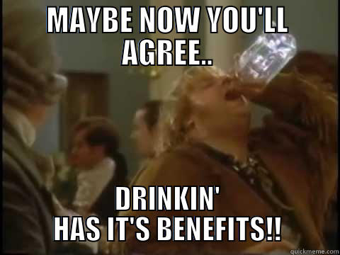 ALMOST HEROES - MAYBE NOW YOU'LL AGREE.. DRINKIN' HAS IT'S BENEFITS!! Misc