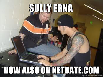 Sully Erna now also on netdate.com
  Sully Erna now on netdate