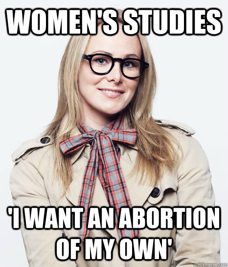 women's studies 'i want an abortion of my own'  