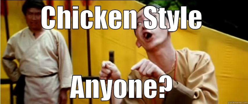 Pecker Anyone? - CHICKEN STYLE ANYONE? Misc