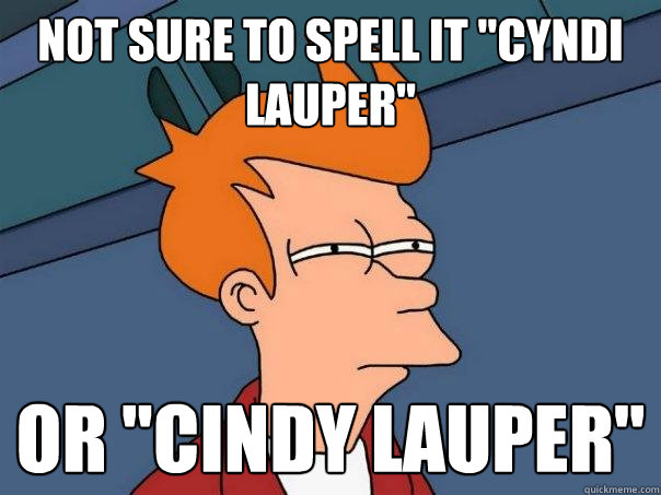 Not sure to spell it 