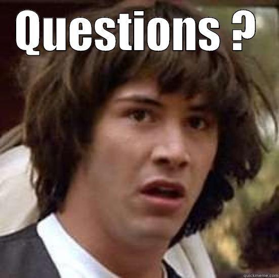 QUESTIONS ?  conspiracy keanu