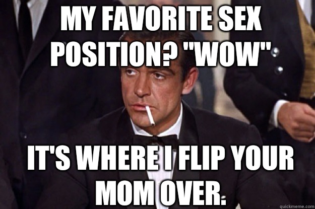 My favorite sex position? 