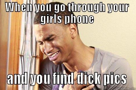 Trey Songz crying - WHEN YOU GO THROUGH YOUR GIRLS PHONE AND YOU FIND DICK PICS Misc
