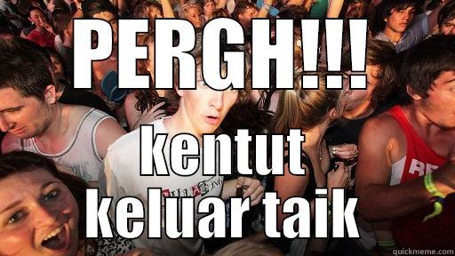 PERGH!!! KENTUT KELUAR TAIK Sudden Clarity Clarence