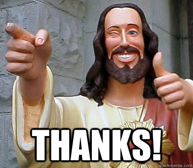 Thanks!  Approval Jesus