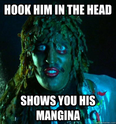 Hook him in the head Shows you his mangina  