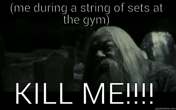 (ME DURING A STRING OF SETS AT THE GYM) KILL ME!!!! Misc