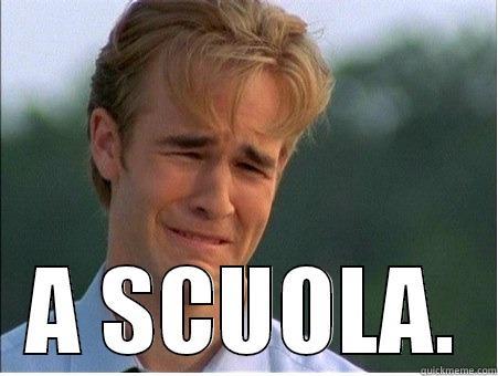  A SCUOLA. 1990s Problems